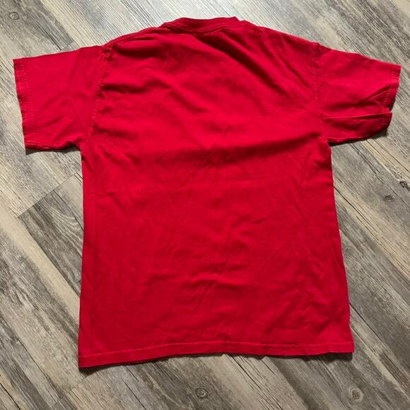 Vtg Texas Tech TTU Red Raiders T-Shirt Size Medium Red Limited Edition - Picture 4 of 6